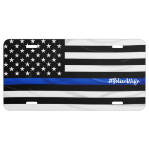 Police Wife License Plate