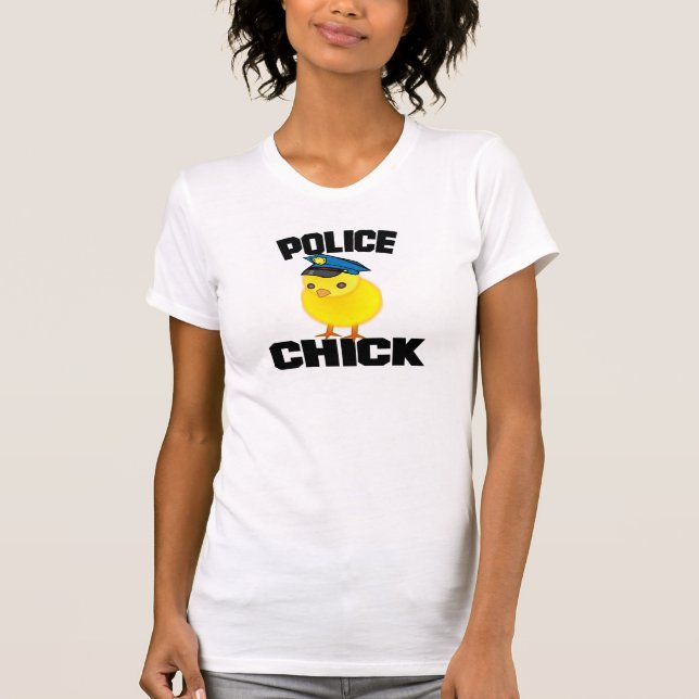 Police Woman T-Shirt (Front)