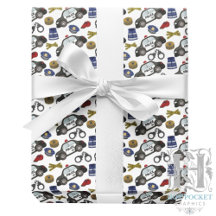 Police Wrapping Paper