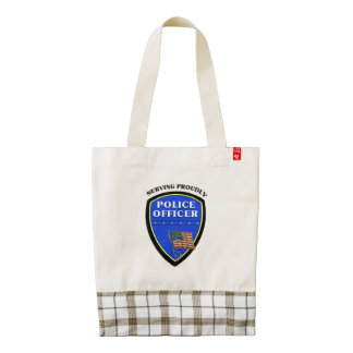 Police Zazzle HEART Tote Bag