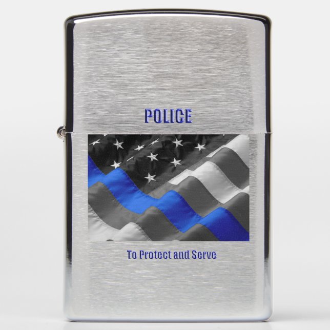 Police Zippo Lighter (Front)