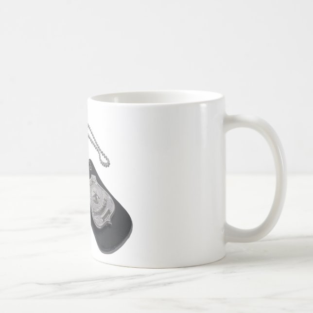 PoliceBadgeLeatherHolder120911 Coffee Mug (Right)