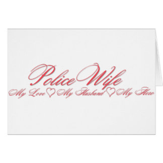 Policeman Husband Hero Cards
