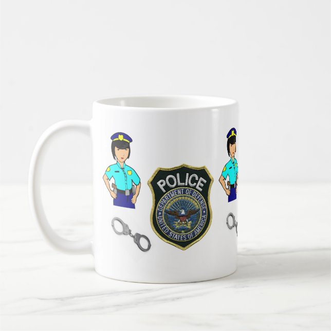Policeman Mug (Left)