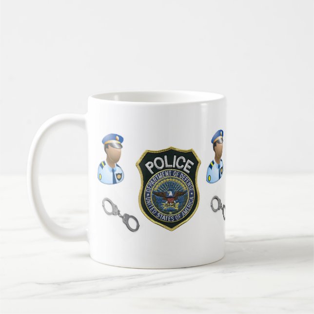 Policeman Mug (Left)