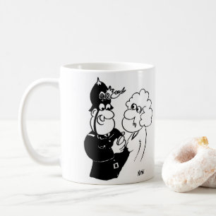 Policeman Police Helmet Coffee Mug