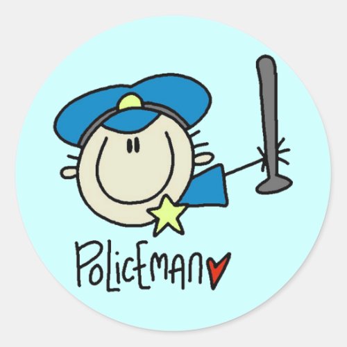 Policeman Stickers