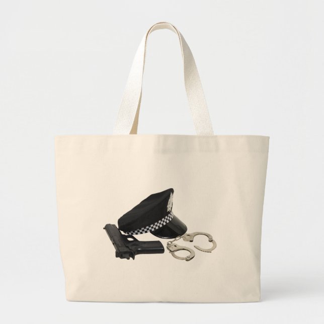 PolicemanKit081609 Large Tote Bag (Front)
