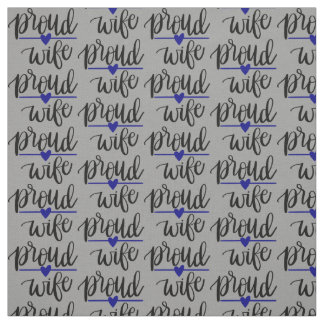 PoliceWife Fabric