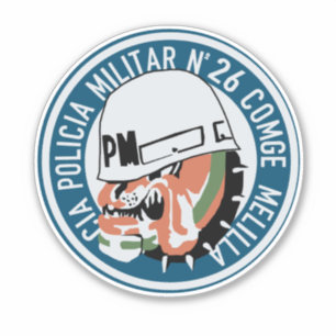 POLICIA MILITAR STICKER