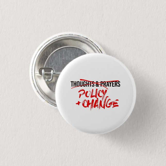 Policy and Change Now Button (Front & Back)