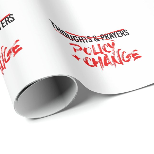 Policy and Change Now Wrapping Paper (Roll Corner)