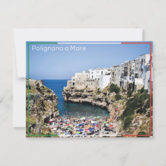 Polignano a Mare - Italy Postcard