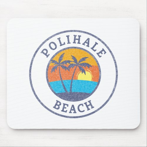 Polihale Beach Kauai Faded Classic Style Mouse Pad