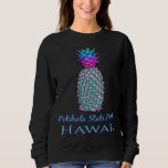 Polihua Beach Hawaii Summer Vacation Pineapple Sweatshirt
