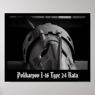 Polikarpov I-16 Type 24 Rata Poster