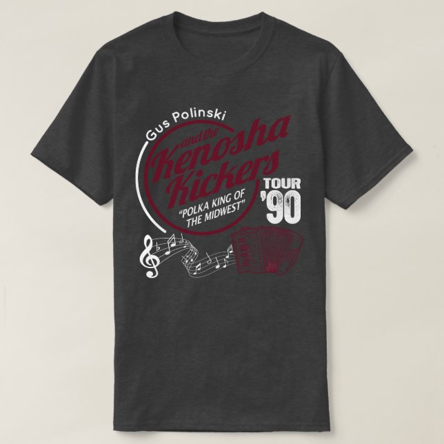 Polinski and the Kenosha Kickers Crewneck Sweatshi T-Shirt (Design Front)