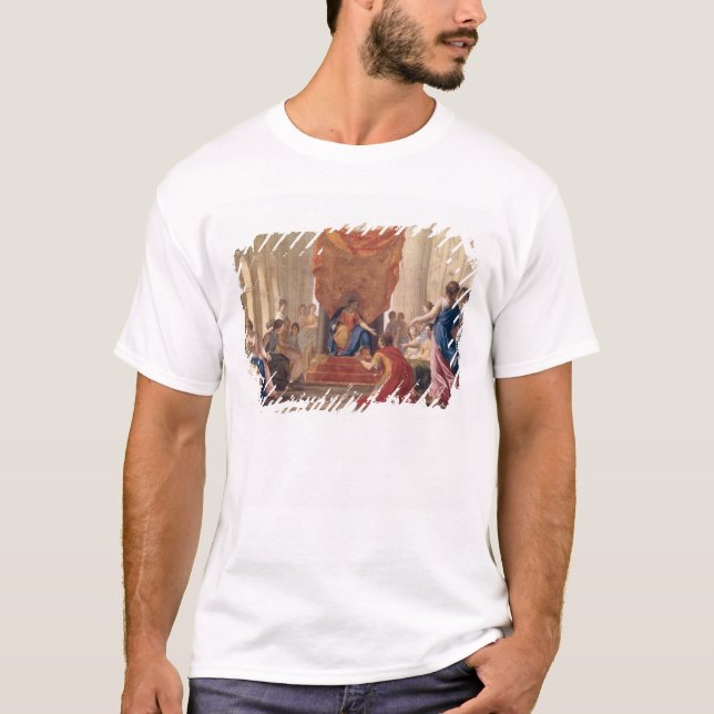 Poliphilus Kneeling before Queen Eleuterylida T-Shirt (Front)