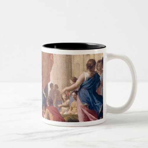 Poliphilus Kneeling before Queen Eleuterylida Two_Tone Coffee Mug