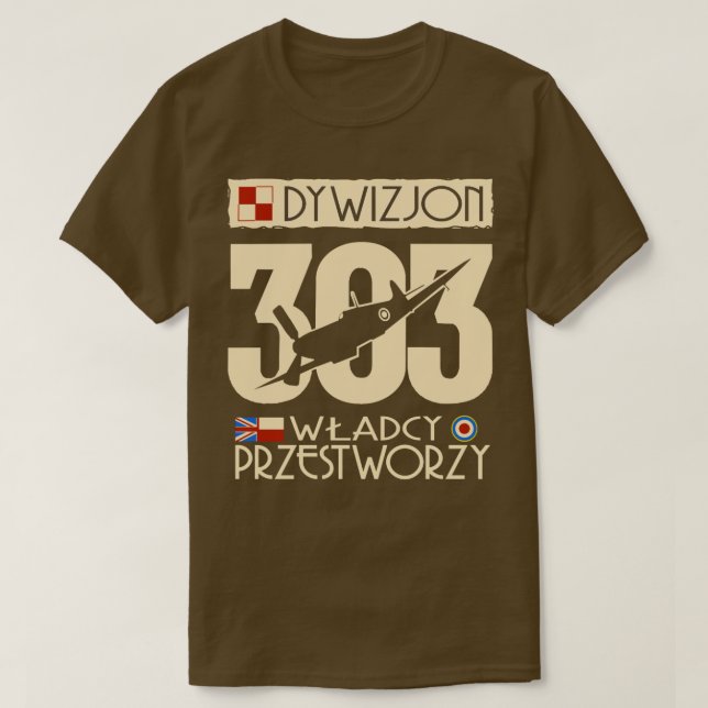 POLISH 303 T-Shirt (Design Front)