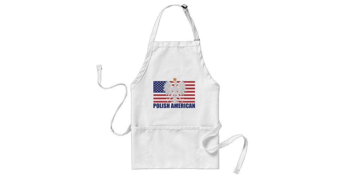 Polish American Apron | Zazzle