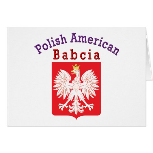 Polish American Babcia (Front Horizontal)