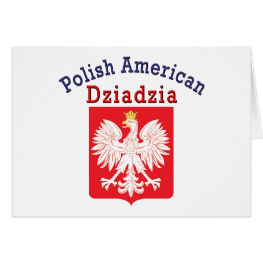Polish American Dziadzia (Front Horizontal)