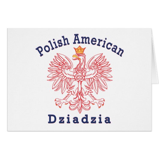 Polish American Dziadzia (Front Horizontal)