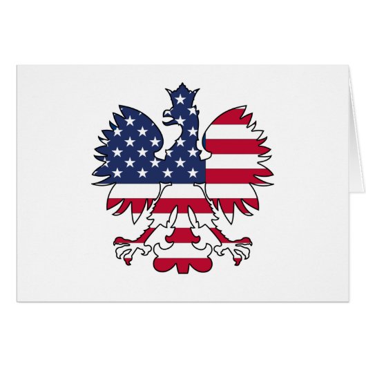 Polish American Eagle Cards (Front Horizontal)