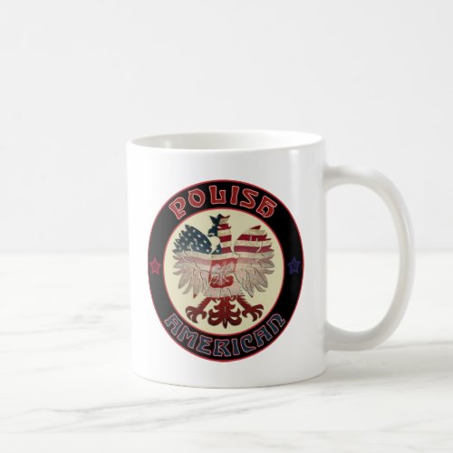 Polish American Eagle Coffee Mug