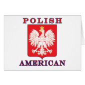 Polish American Eagle Shield (Front Horizontal)