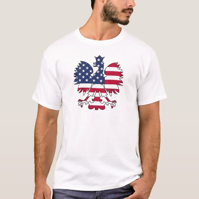 Polish American Eagle T-Shirt (Front)