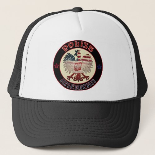 Polish American Eagle Trucker Hat