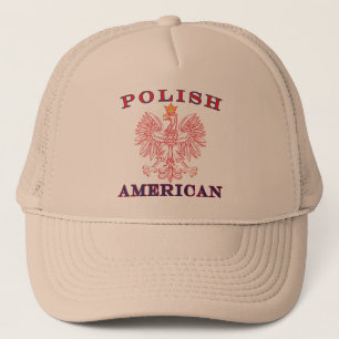 Polish American Red Eagle Trucker Hat