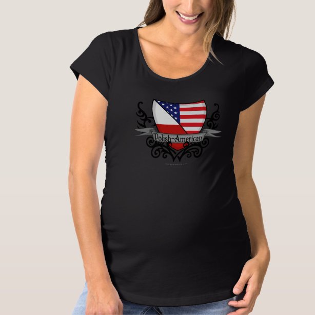 maternity flag shirt