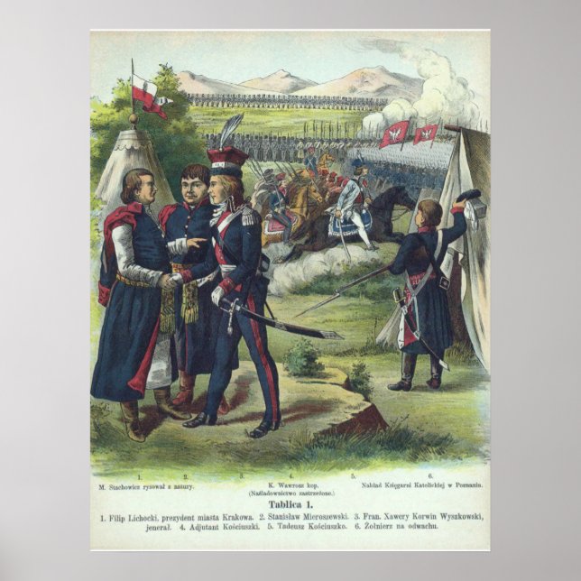 Polish Army near Kraków Poster (Front)