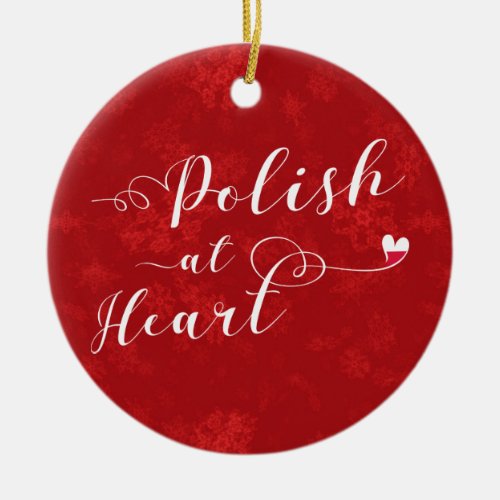 Polish At Heart Christmas Tree Ornament