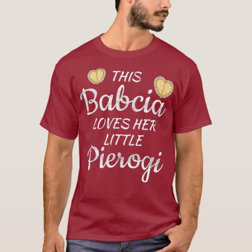 Polish Babcia Grandma loves little Pierogi T_Shirt