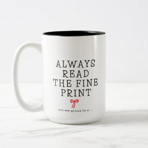 Polish Babcia Pregnancy Announcement Two-Tone Coffee Mug