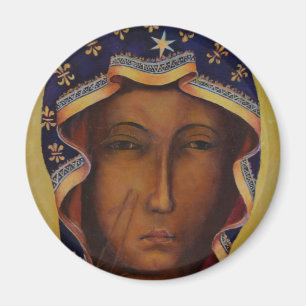 Polish Black Madonna of Czestochowa Magnet