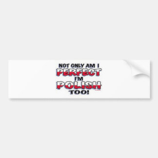 Polish Bumper Sticker