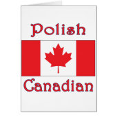 Polish Canadian Canada Flag (Front)