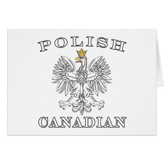 Polish Canadian Eagle (Front Horizontal)