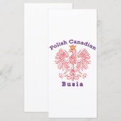 Polish Canadian Eagle Busia (Front/Back)
