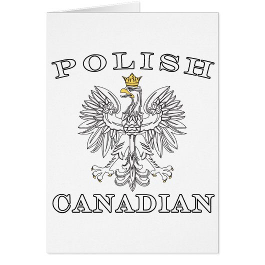 Polish Canadian Eagle Cards (Front)