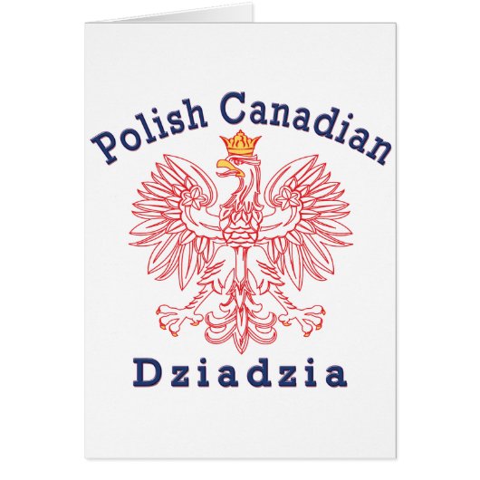 Polish Canadian Eagle Dziadzia (Front)