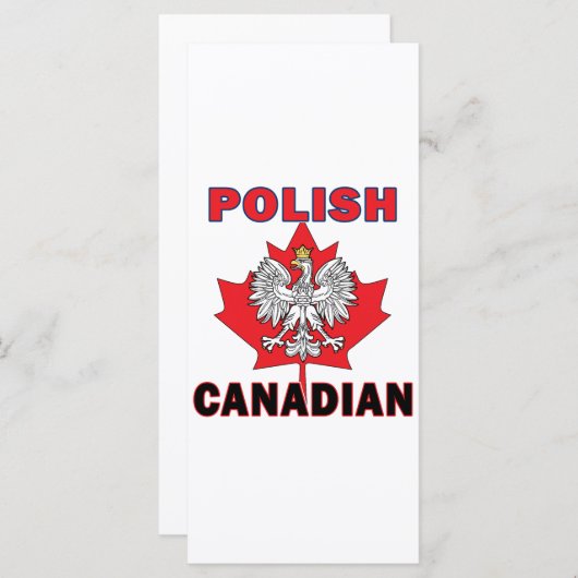 Polish Canadian Eagle Leaf (Front/Back)