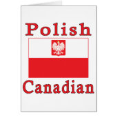 Polish Canadian Falcon Flag (Front)
