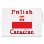 Polish Canadian Falcon Flag (Front Horizontal)