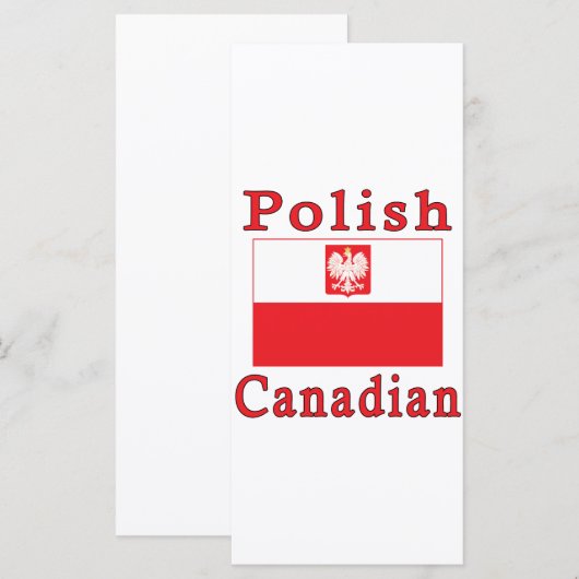 Polish Canadian Falcon Flag (Front/Back)